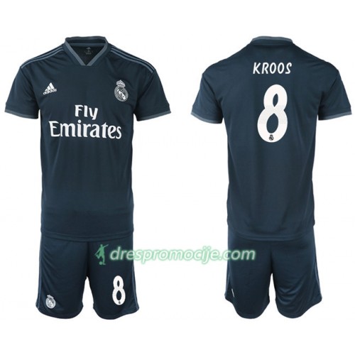 Real Madrid Dres KROOS 8 Dječji Gostujući 2018/19 Kratkih Rukava Real Madrid Dres KROOS 8 Dječji Gostujući 2018/19 Kratkih Rukava